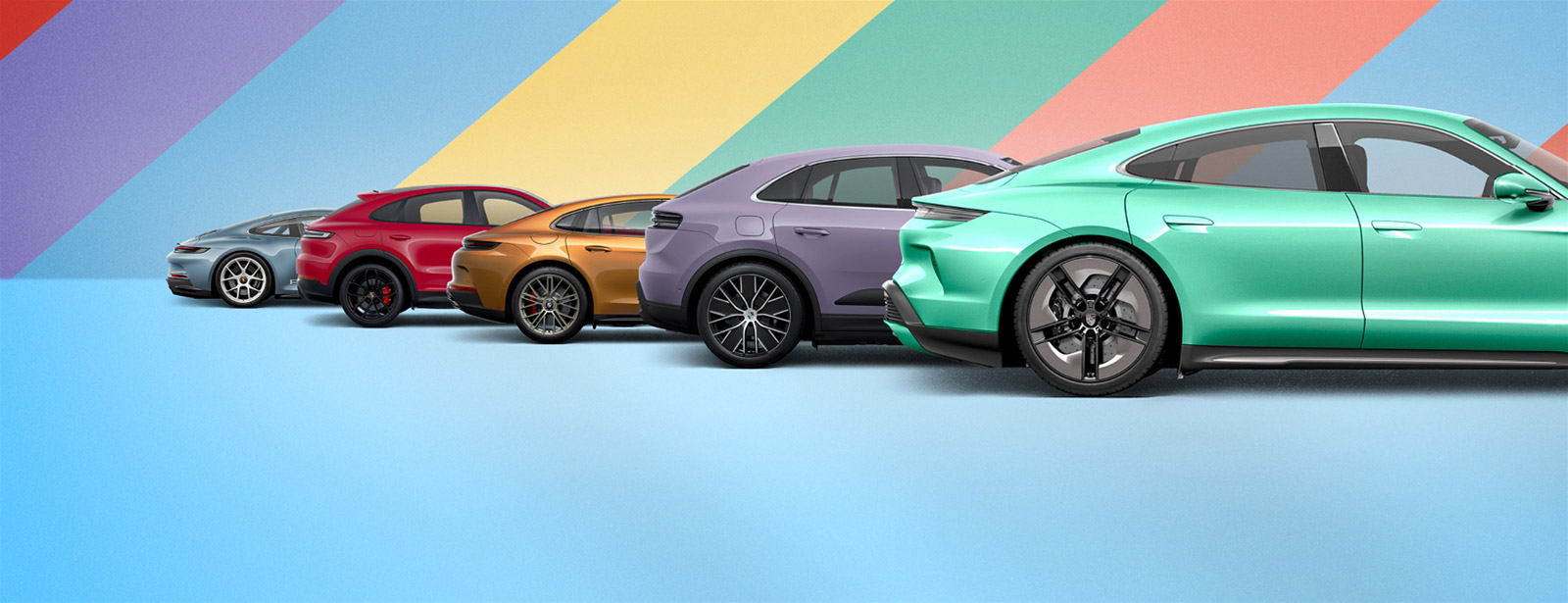 Give colour to your Porsche dream this Easter. - Come in for a test drive.